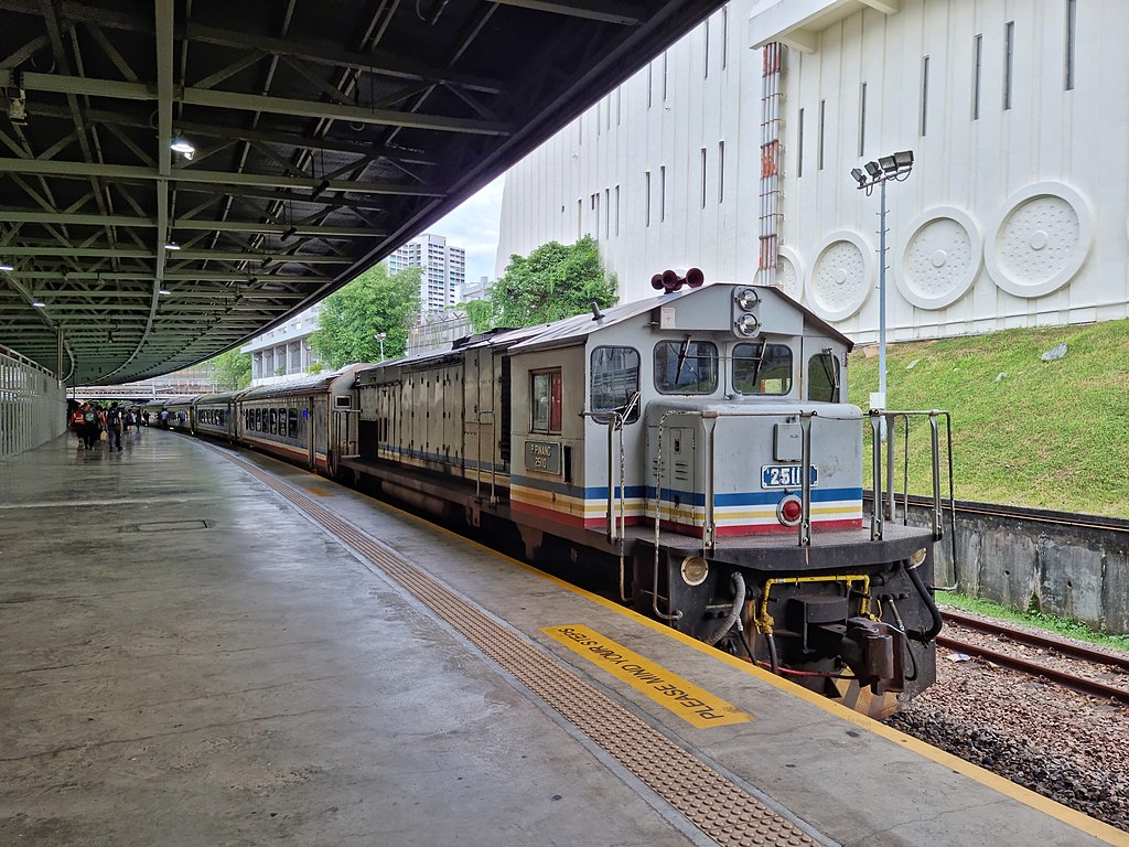 KTM train in station